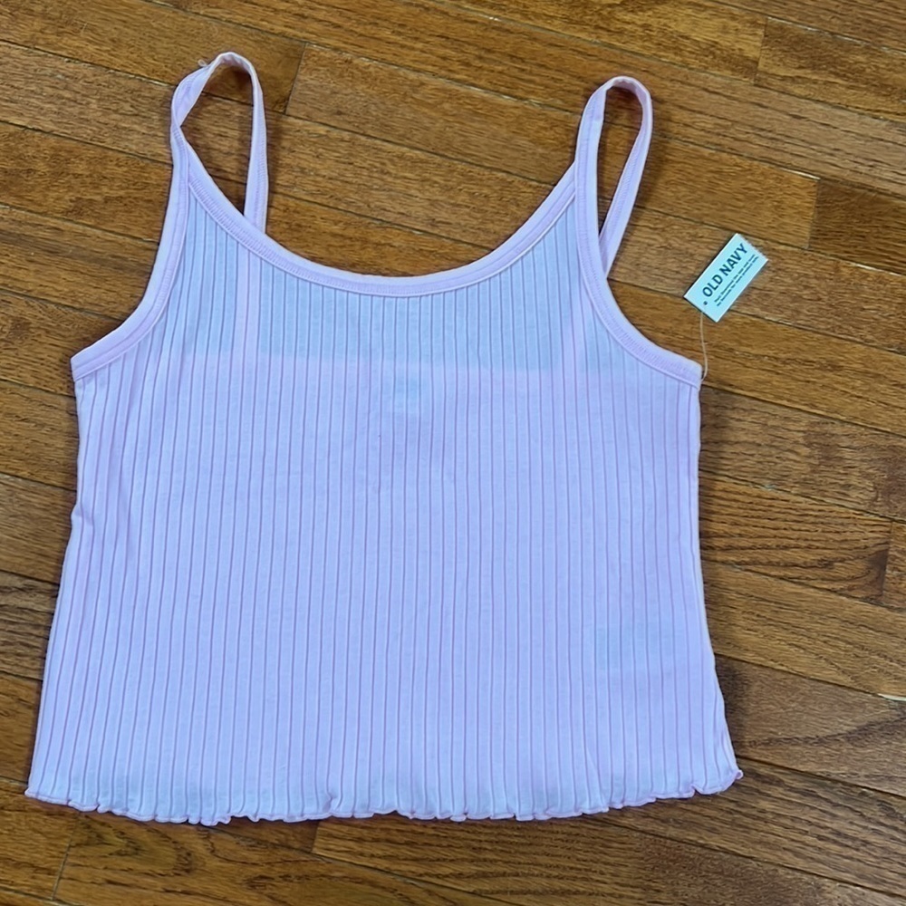 Old Navy Women’s Pink Tank Top Size L - Picture 6 of 9
